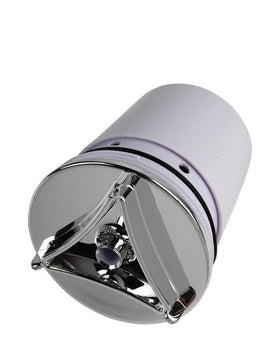 Culligan FM-25R chrome replacement filter, front view, ready for fresh-tasting drinking water.