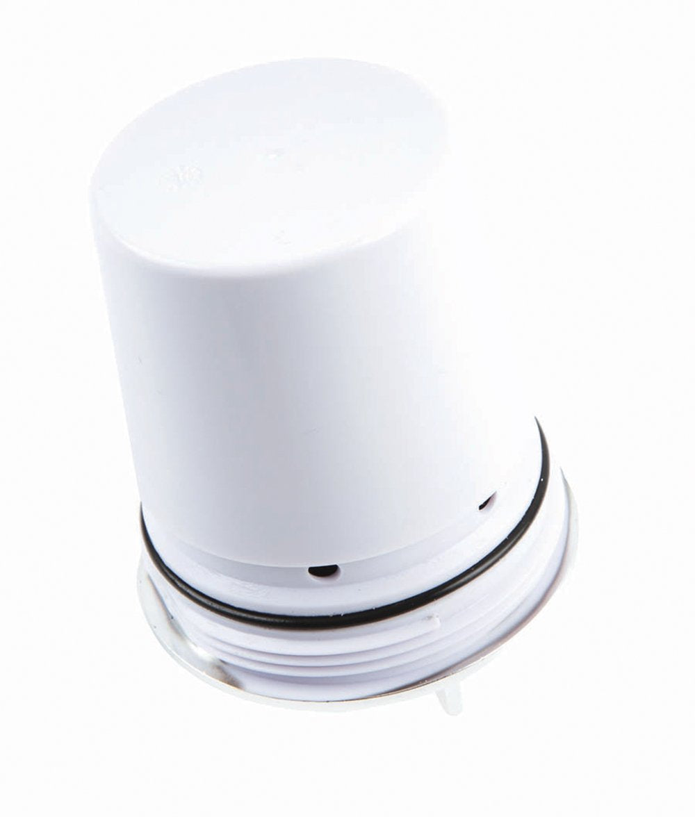 Culligan FM-25R chrome cartridge, side view, simple installation and reliable filtration.