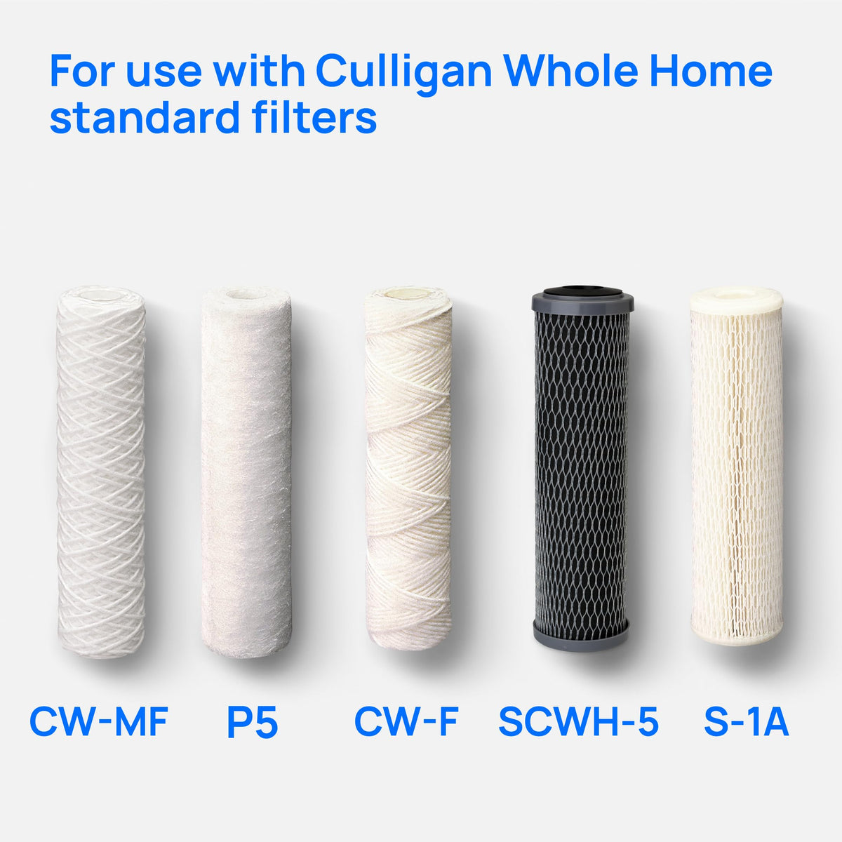 Culligan HF-150A cartridge compatibility supports multiple Culligan filters for custom protection.
