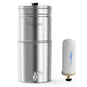 Culligan MaxClear bottle-dispensing illustrates easy pour and fresh-tasting water.