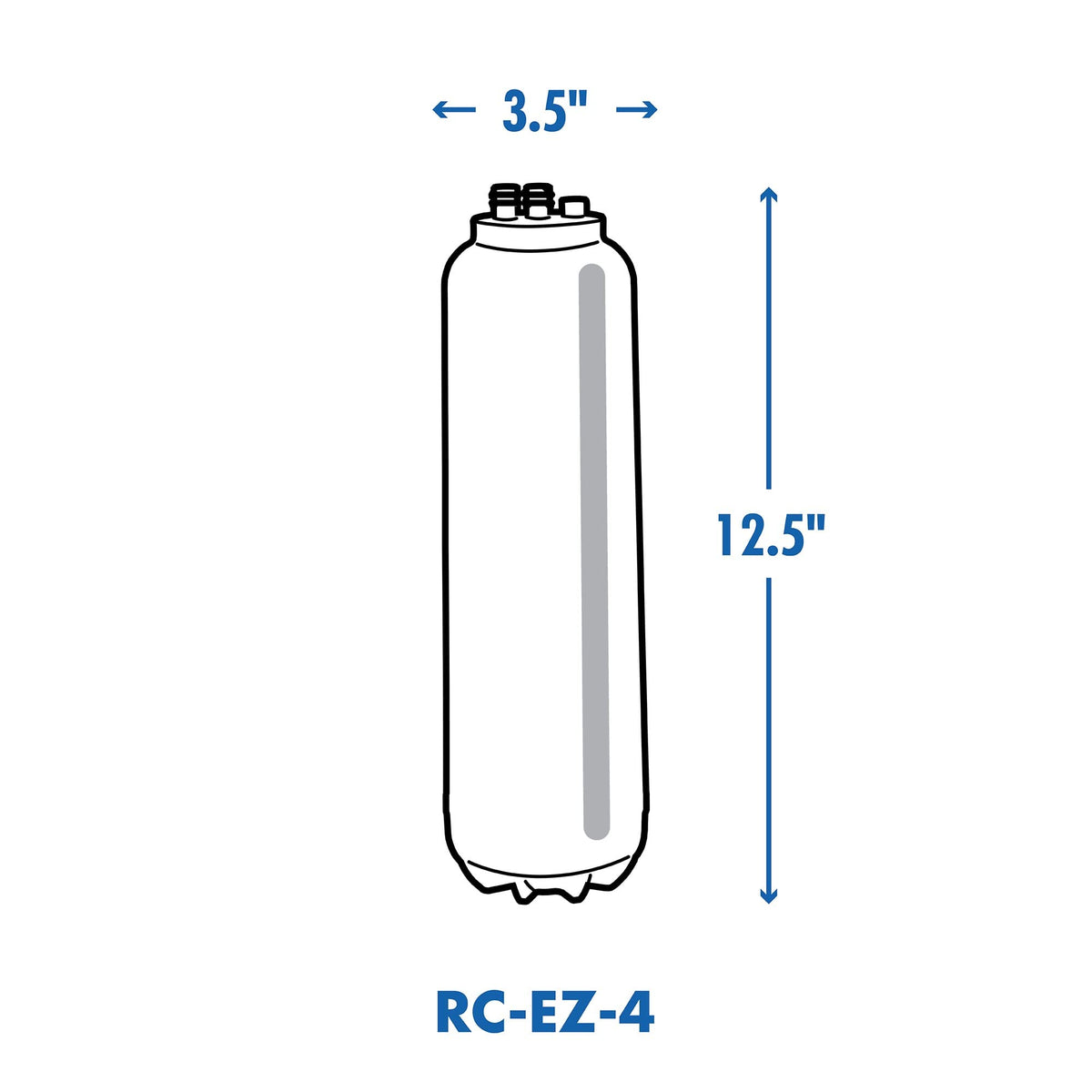 Culligan RC-EZ-4 compatible with EZ-Change systems for under-sink or fridge use.