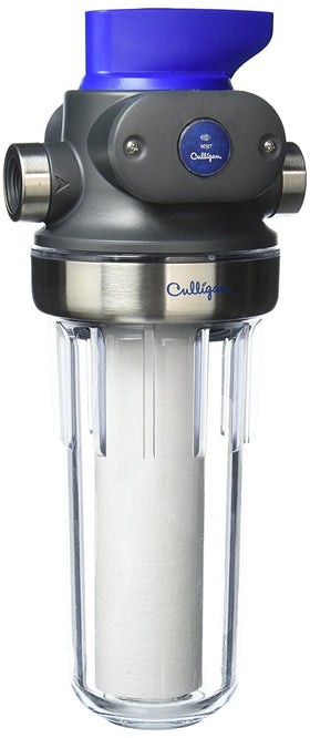Culligan WH-S200-C front view of the filter housing for easy whole-house filtration.