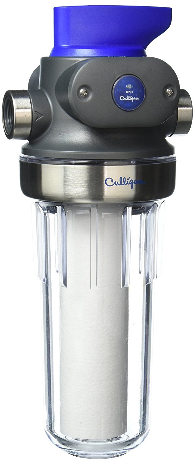 Culligan WH-S200-C front view of the filter housing for easy whole-house filtration.