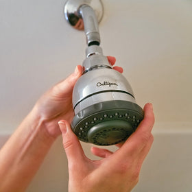 Culligan WSH-C125 five-spray settings customize your shower comfort.