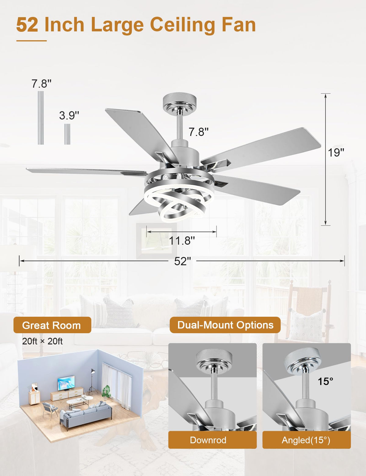 Curve Curio reversible mode supports year-round comfort.