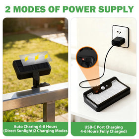 Cusna solar motion sensor light delivering 600 lumen daylight white for clear pathways