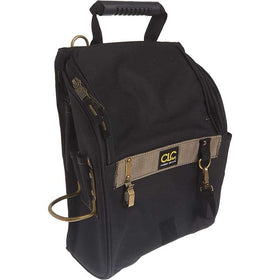 Custom LeatherCraft 1509 zippered top flap protects tools on the job site