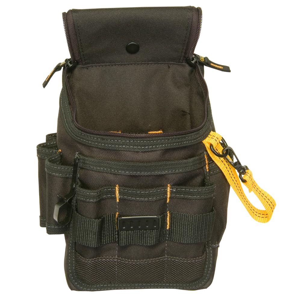 Custom Leathercraft 1524 belt clip fits belts up to 2-3/4 inches wide.