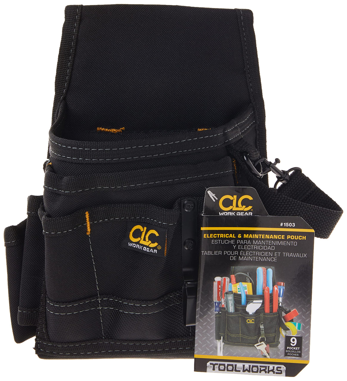 Custom Leathercraft CLC 1503 600D polyester construction withstands daily use