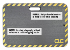 Custom Leathercraft CLC 302 kneeling pad with built-in carry handle