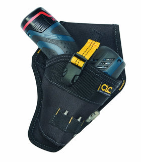 Custom Leathercraft CLC 5021 holster with angled balance for comfortable use.