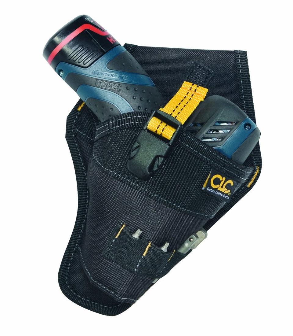 Custom Leathercraft CLC 5021 holster with angled balance for comfortable use.