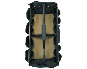 Custom Leathercraft WORK GEAR 1579 interior layout with 15 pockets for organized tools