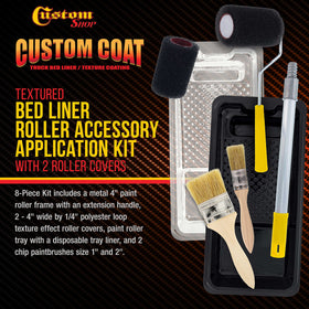 Custom Shop 4-Inch Roller Cover attached for consistent texture