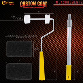 Custom Shop 4-Inch Roller Cover replacement ensures continuous texture control