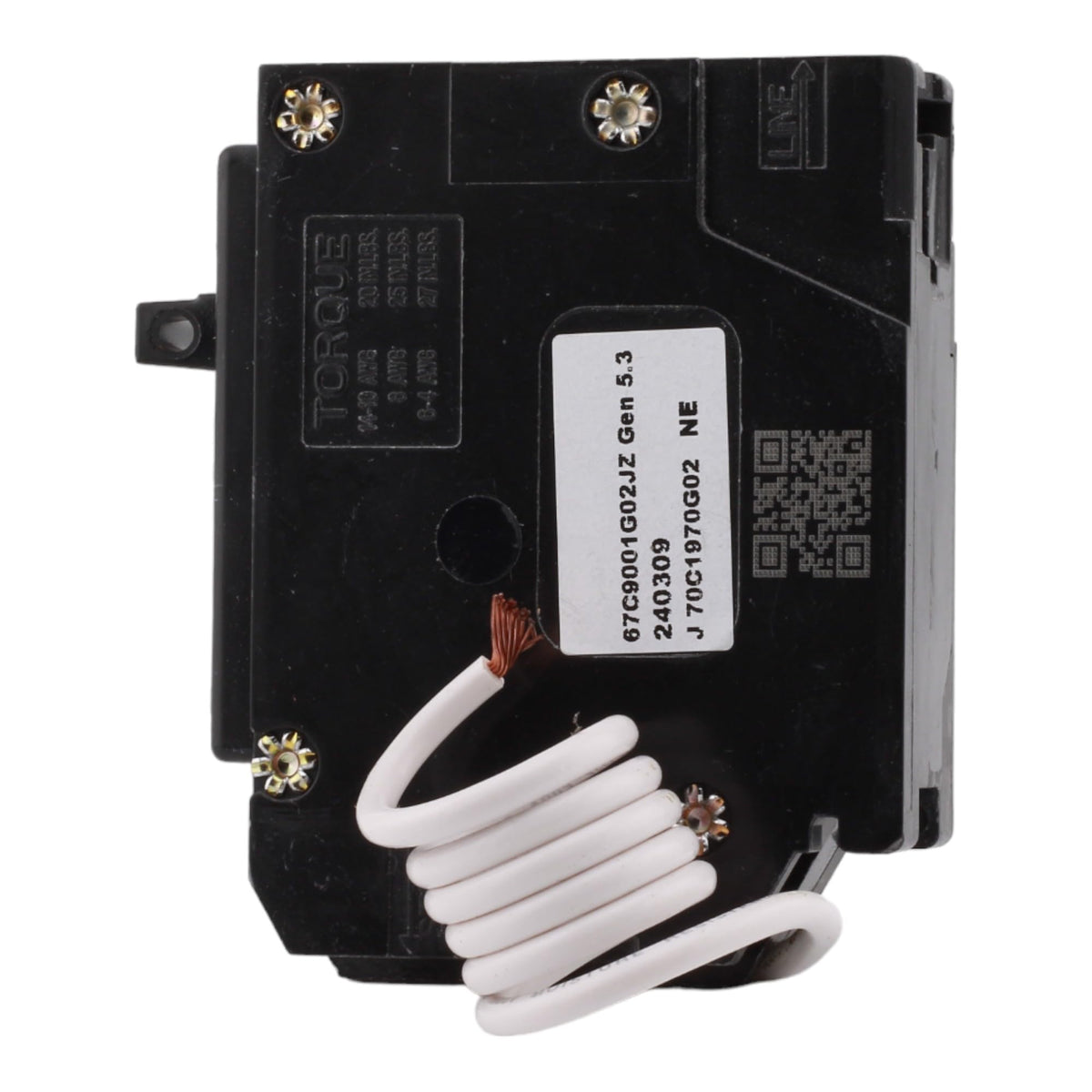 Pigtail neutral wiring option on BRN120AF simplifies installation.
