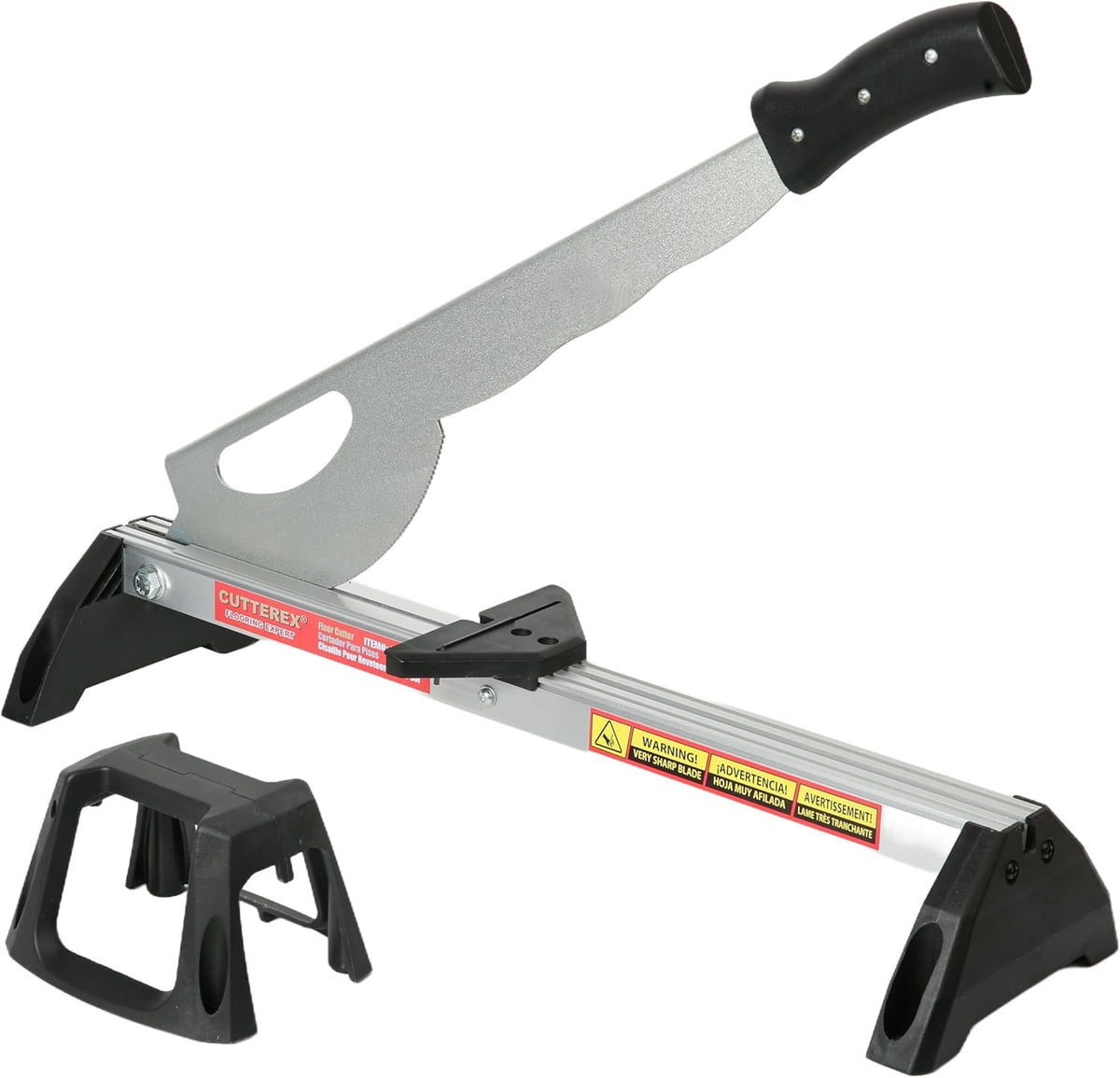 Cutterex four rubber feet protect floors from scratches