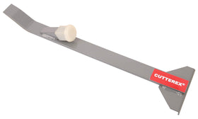 CUTTEREX pull bar featuring a nylon cushion cap to protect floor edges