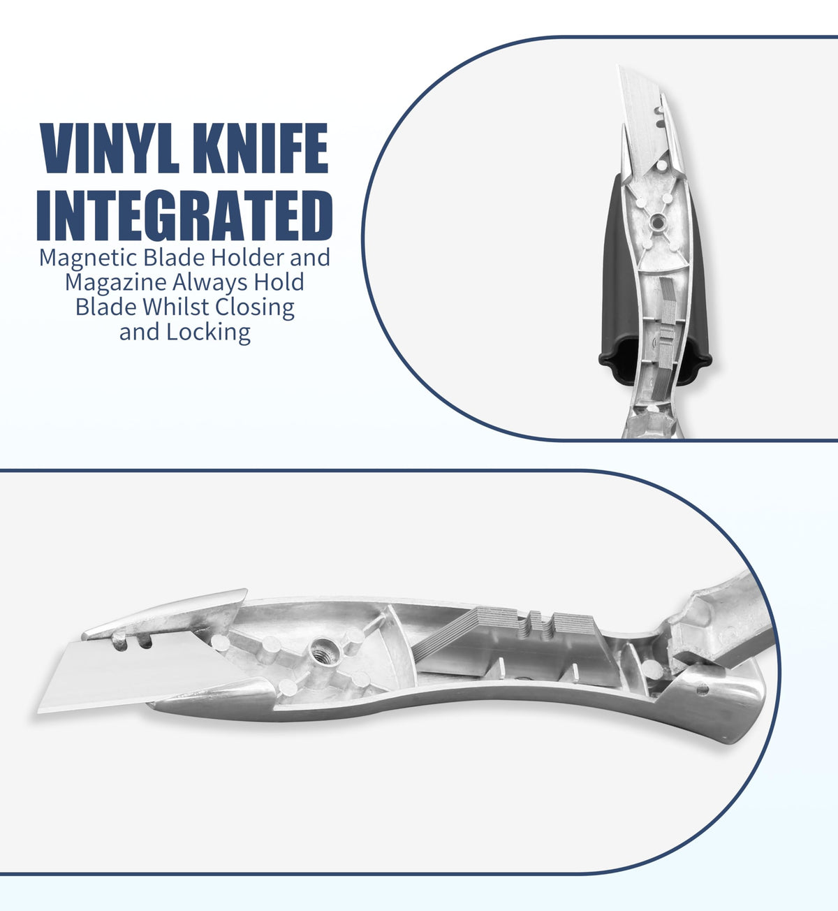 Cutterex Roofing Knife with ergonomic grip for comfortable use.