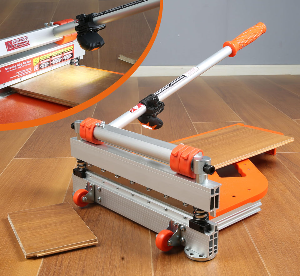 Cutterex vinyl floor cutter cutting 13-inch width for versatile flooring projects