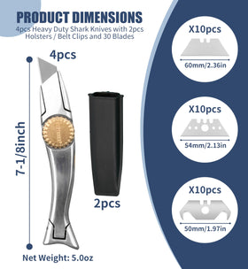 Cutterex VinylKnife shows magnetic blade holder for safe blade changes.