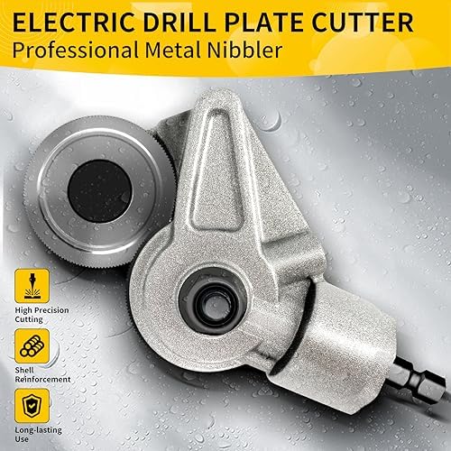 CuzConven metal cutter with double-serrated bite design for stronger cuts