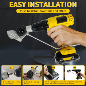 CuzConven easy, tool-free installation for setup