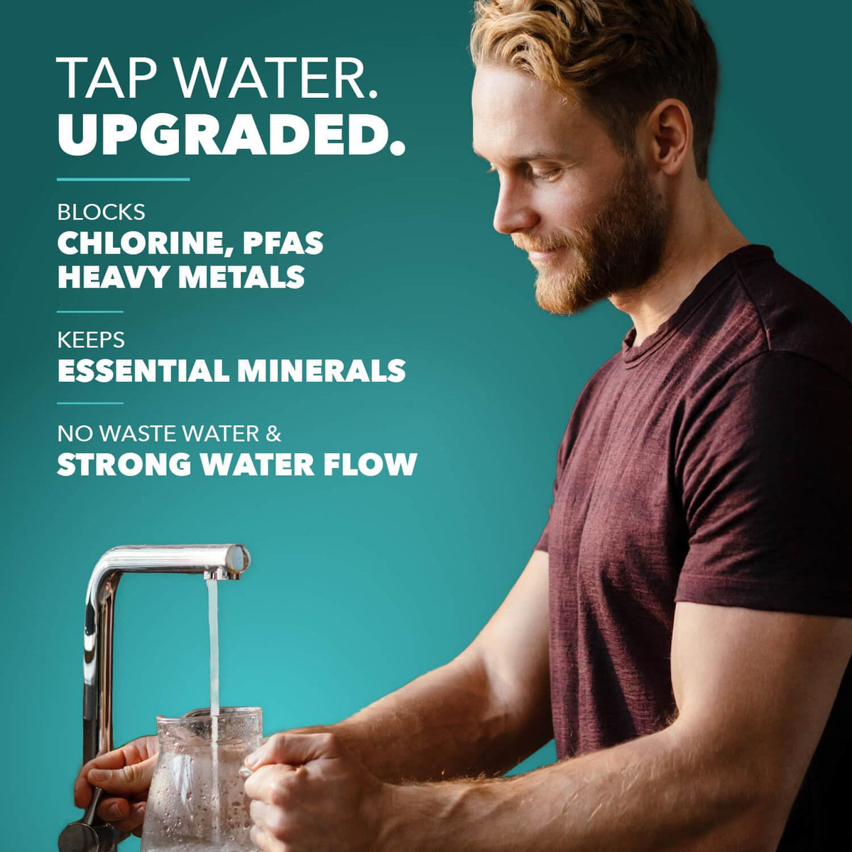 CuZn inline installation kit demonstrates DIY setup without drilling.