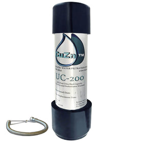 CuZn UC-200 under-sink filter for clean tap water