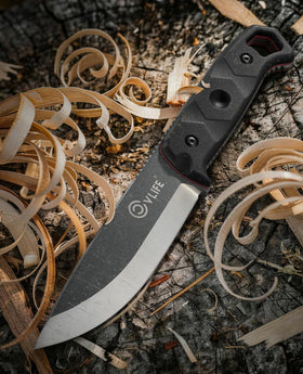 CVLIFE knife with 360-degree clip offers versatile belt carry