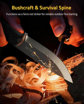 CVLIFE full-tang blade shown for durability and strength