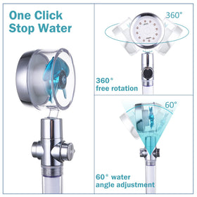 CWPW ANTOWER 79-inch hose offers flexible reach and easy installation.