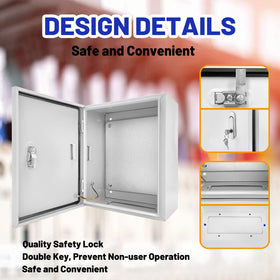 CXCESNS hinged cover heavy-duty box for secure outdoor use
