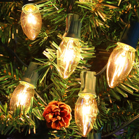 CXLHO C9 bulbs suit salt lamps and candle lamps with clear glow