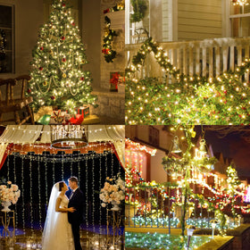 Indoor and outdoor decorative usage with CXLHO lights