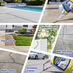 CXYARY indoor-outdoor concrete filler set for versatile fixes.