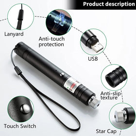 Cyahvtl rugged aluminum body withstands rain and rough handling.