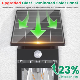 Cybrasc patio lantern-style light brightening outdoor gatherings