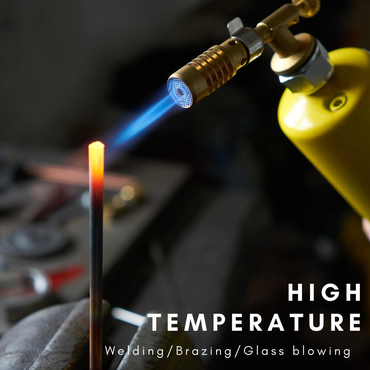 Cybring welding torch detail shows precise soldering control