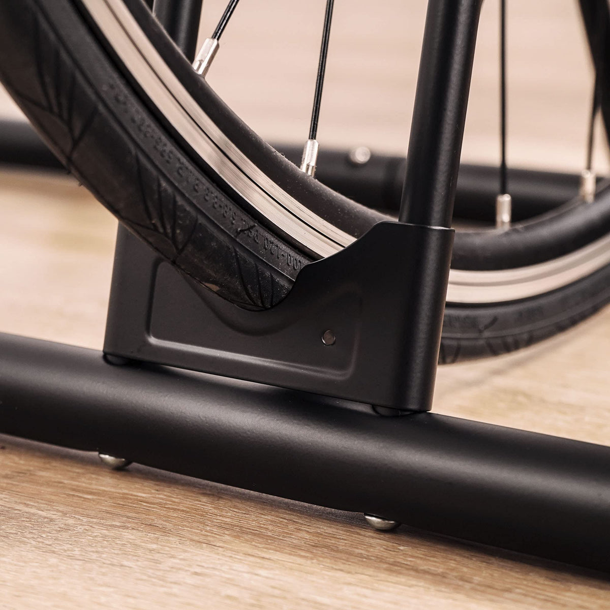 CyclingDeal stacked bikes vertical arrangement highlights space-saving design