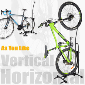 CyclingDeal rubber-protected-base: floor protection and stable parking.