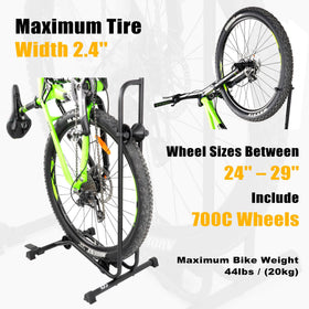 CyclingDeal two-way parking design: store bikes vertically or horizontally with ease.