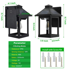 CYHKEE solar lantern bundle pack simplifies outdoor lighting setup.