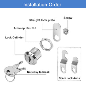 Cylinnda mailbox lock upgrade for outdoor security and convenience.