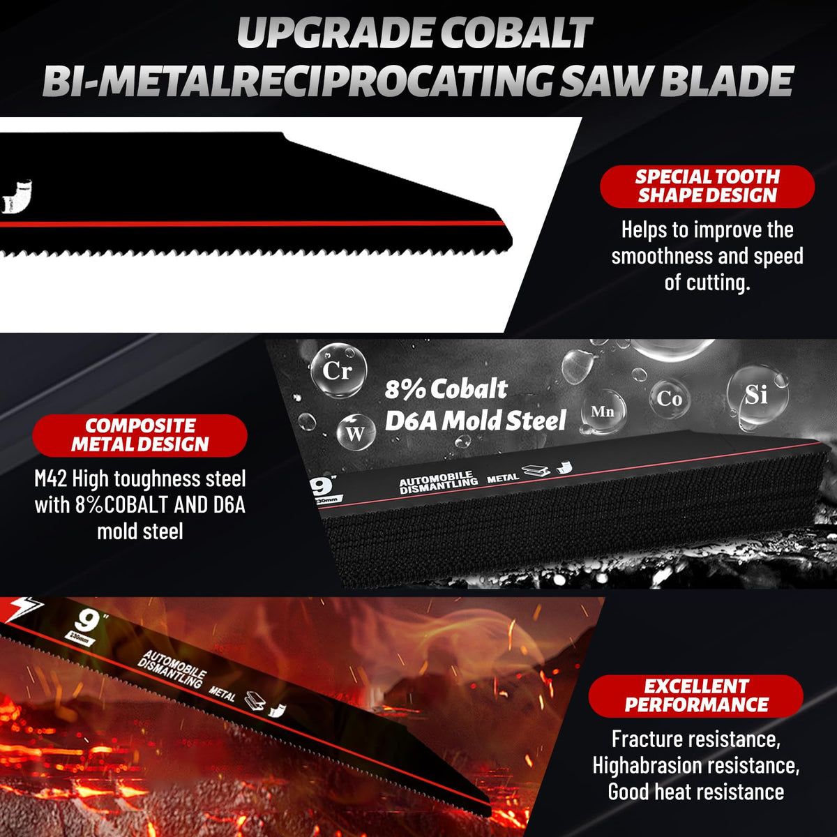 Cylrod quick-release installation for fast blade swaps on site.