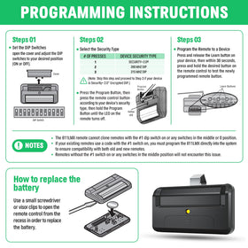 Cylrod 811LMX remote packaging image illustrating four-pack value.