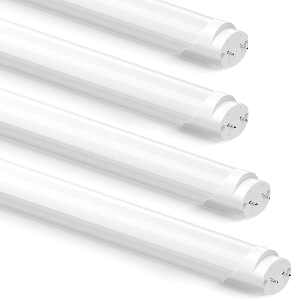 CYLYT 48-inch LED T8 bulbs shown for energy-efficient garage lighting