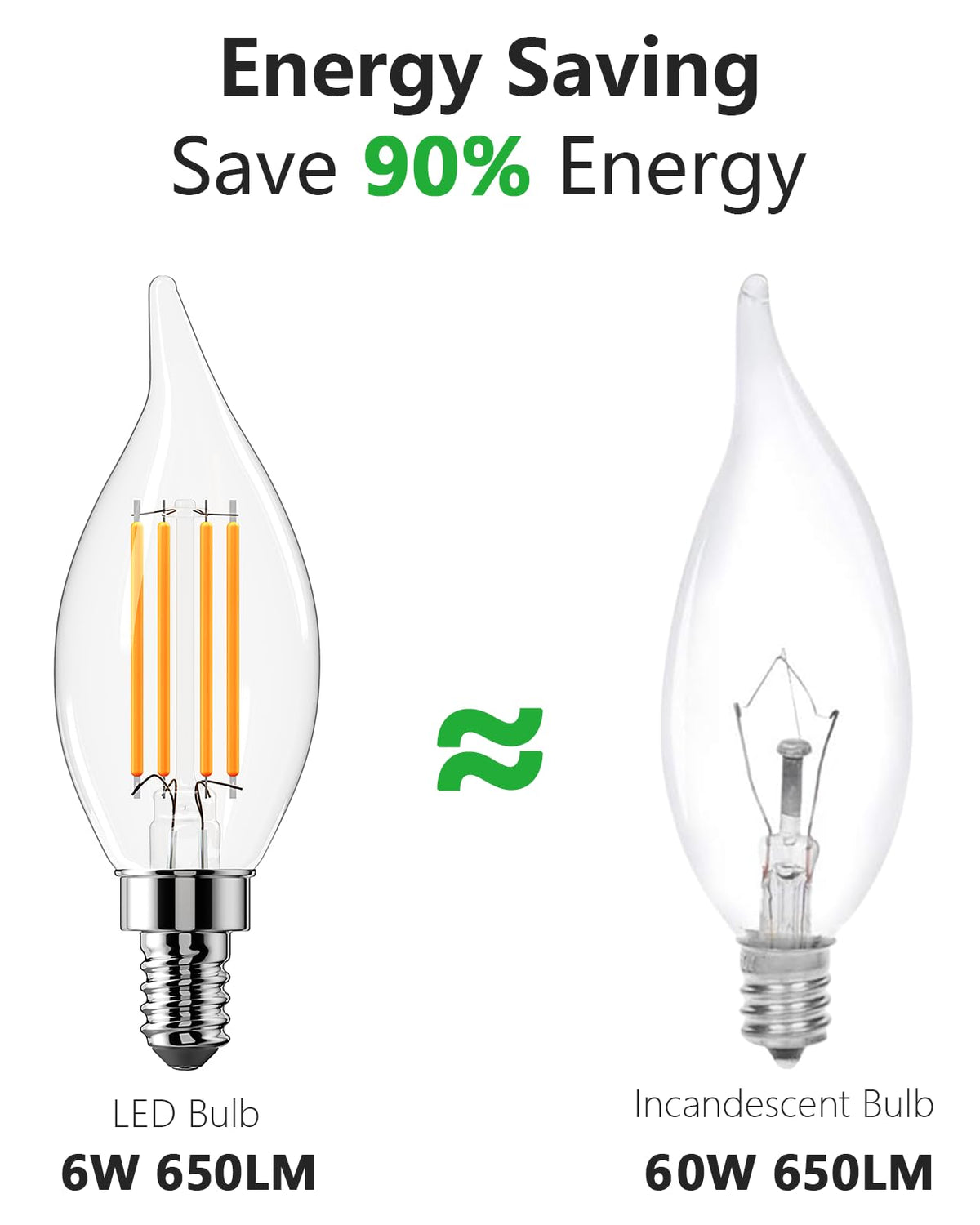 CYLYT 12-pack LED bulbs offer energy-efficient replacements for incandescent fixtures.