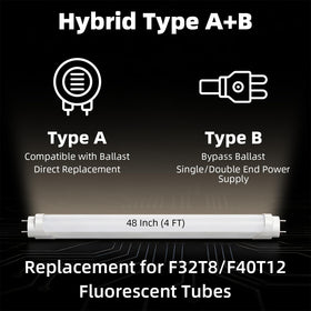 CYLYT bulbs installed with tombstones for simple wiring compatibility