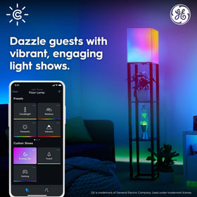 Cync A19 LED bulb creates cozy room ambience